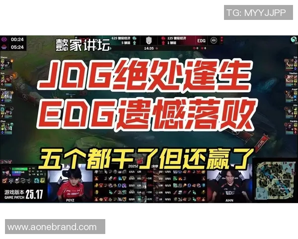 赛后复盘EDG与JDG对决中的节奏掌控与战术分析
