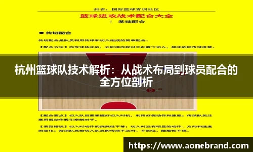 杭州篮球队技术解析：从战术布局到球员配合的全方位剖析